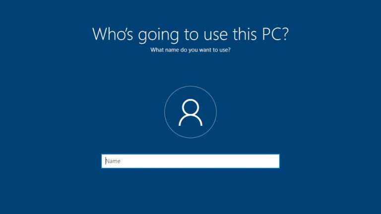 Как настроить Windows 10 с локальной учетной записью