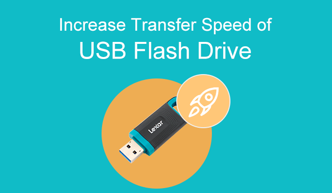 Как увеличить скорость передачи файлов с USB-накопителя