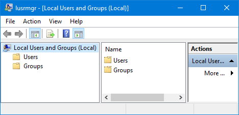 5 способов открыть локальных пользователей и группы в Windows 10