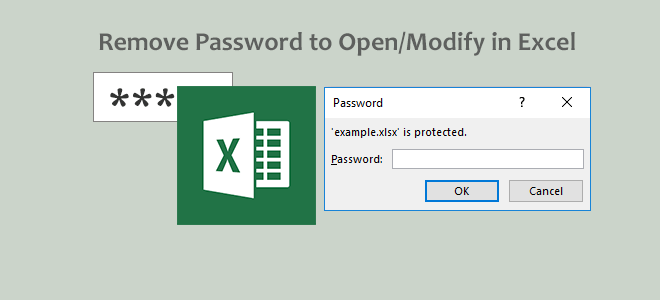 Как удалить пароль для открытия / изменения файла Excel 2010-2016