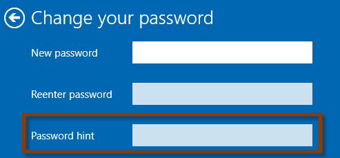 Как создать и изменить подсказку для пароля в Windows 10