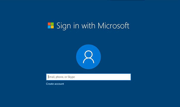 Как войти в Windows 10 с учетной записью Microsoft